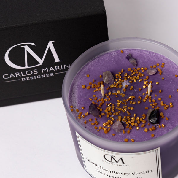 Black Raspberry Vanilla Candle. 24oz | carlos-marin-designer