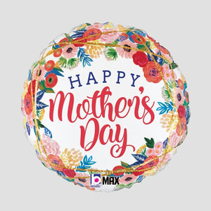 Happy Mother's Day Floral Balloon