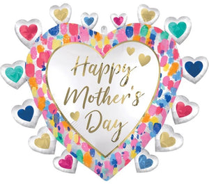 Happy Mother's Day Colorful Balloon