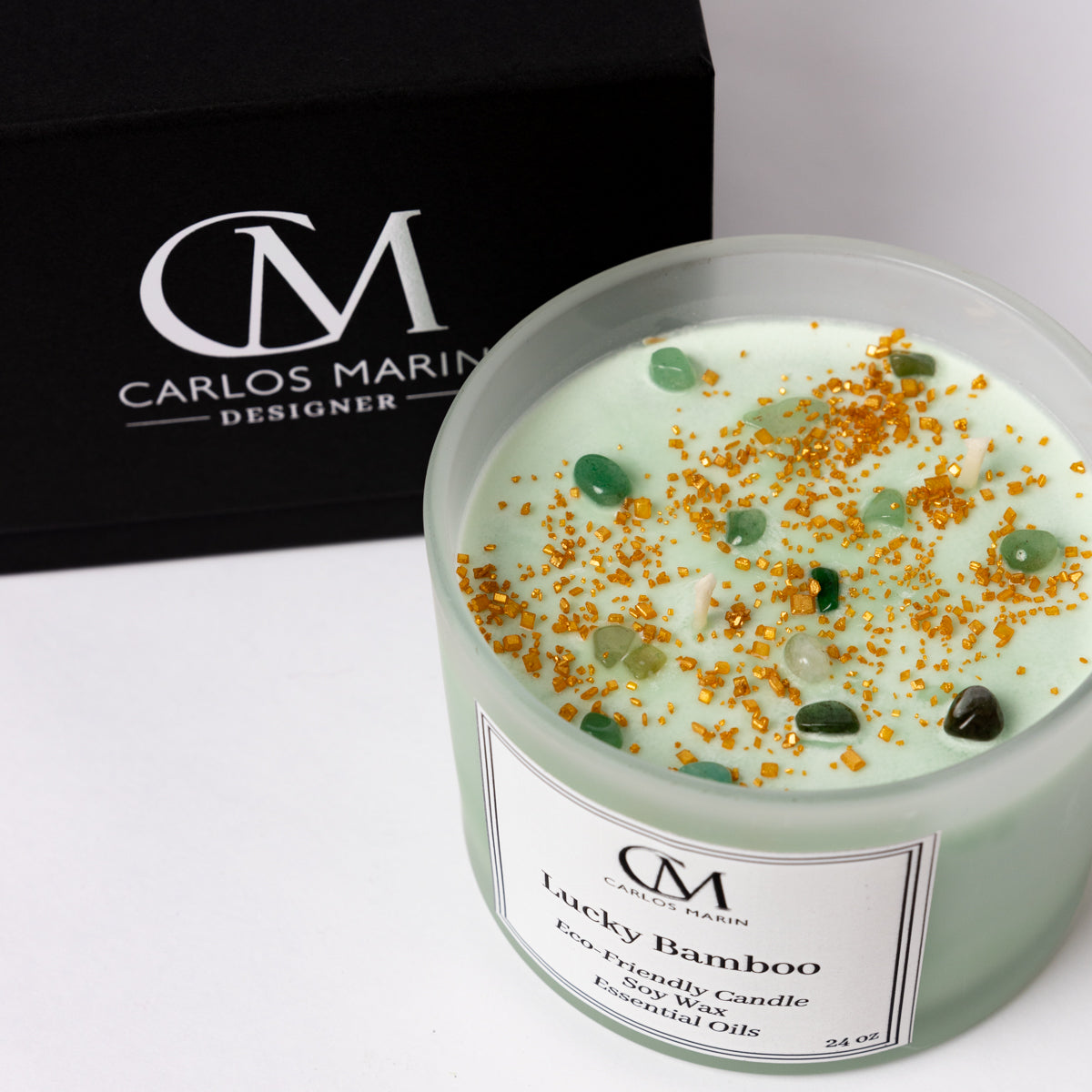 wax on lucky bamboo Lucky Bamboo Candle 24 oz