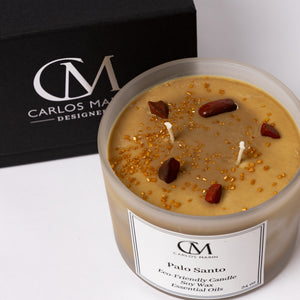 Palo Santo Candle. 24 oz - Carlos Marin Designer