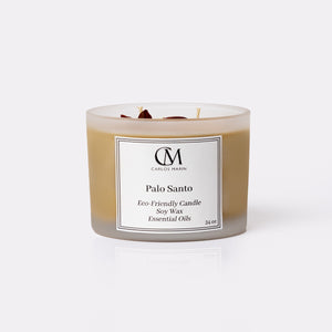 Palo Santo Candle. 24 oz - Carlos Marin Designer